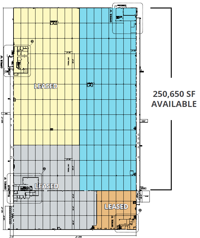 900 Terminal Rd, Fort Worth, TX en alquiler Plano de la planta- Imagen 1 de 1