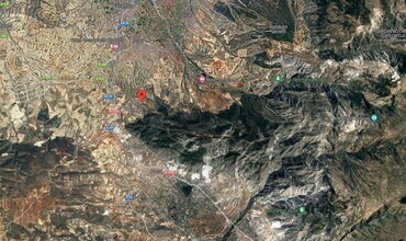 Nevada, 11, Dílar, GRA - Aérea vista de mapa