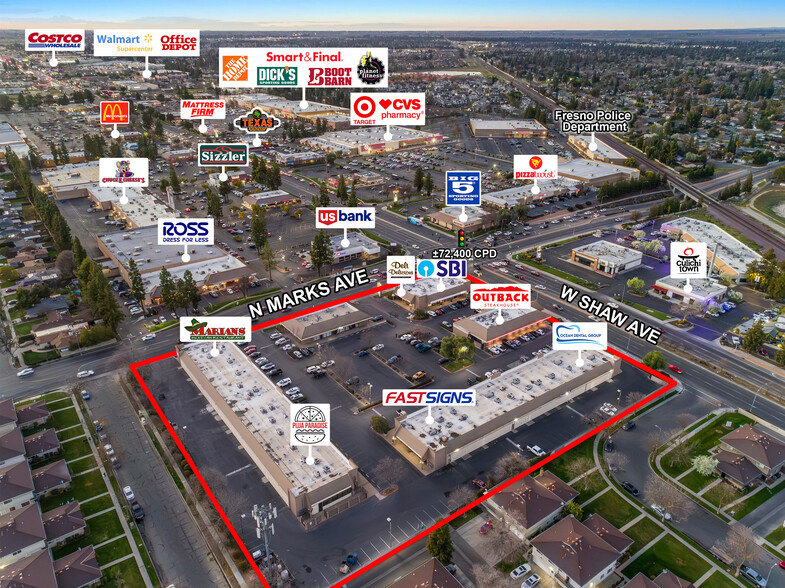 2745 W Shaw Ave, Fresno, CA en venta - Foto del edificio - Imagen 3 de 14