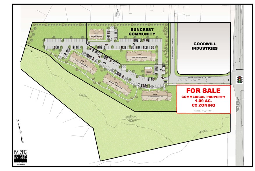 0 Peters Creek Rd, Roanoke, VA en venta - Plano del sitio - Imagen 1 de 2