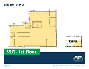 5900-5920 Kingstowne Towne Ctr, Alexandria, VA en alquiler Plano de la planta- Imagen 1 de 1