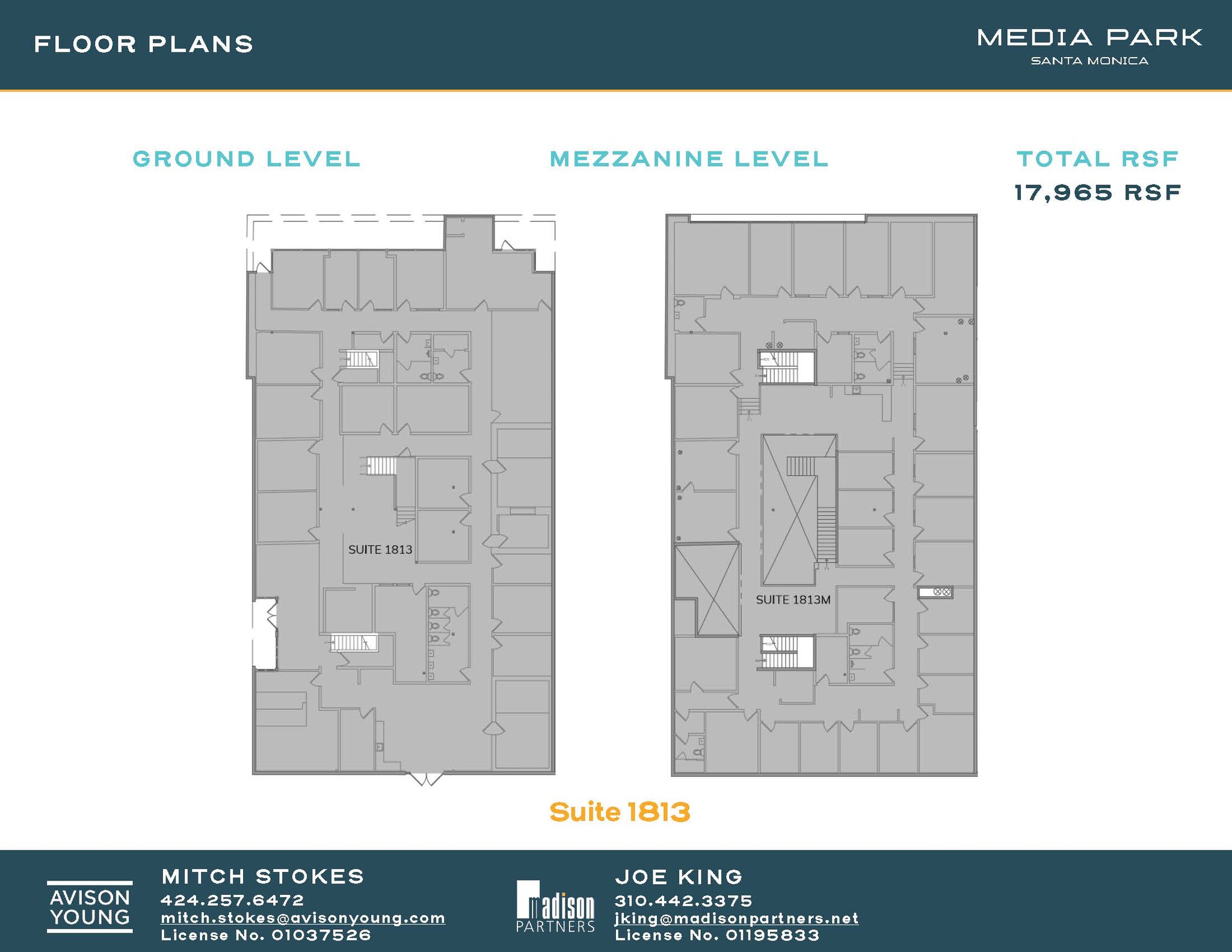 1811-1855 Centinela Ave, Santa Monica, CA en alquiler Plano de la planta- Imagen 1 de 1