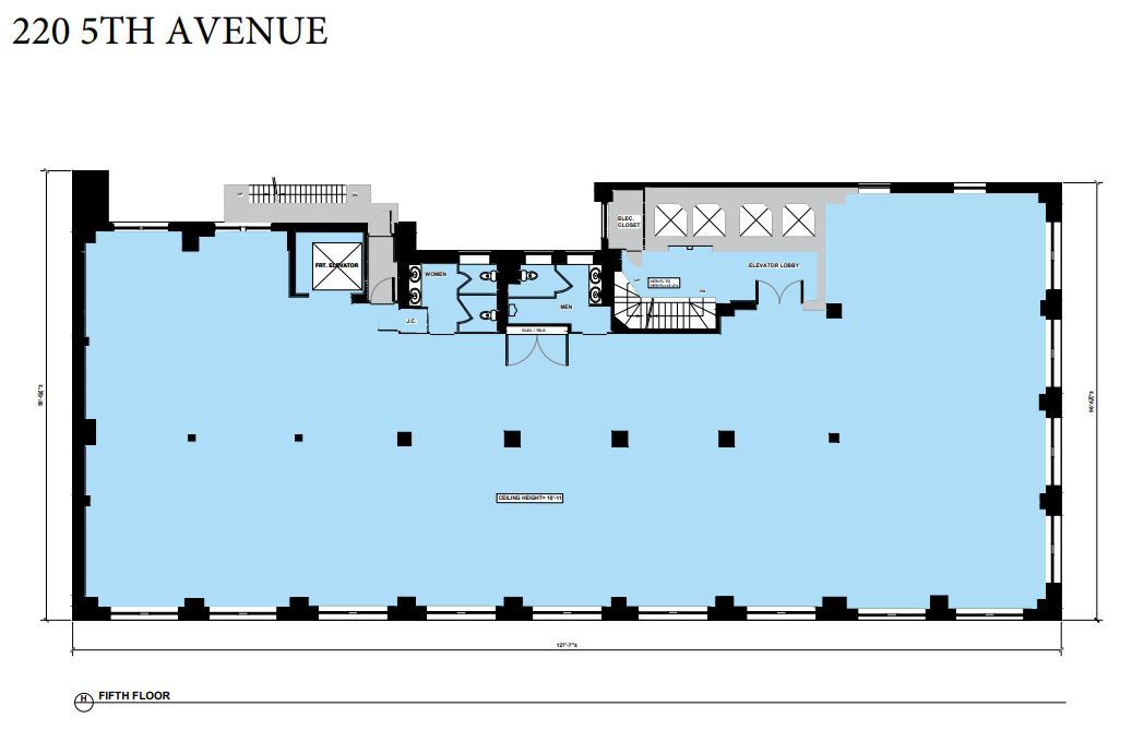 220 Fifth Ave, New York, NY en alquiler Plano de la planta- Imagen 1 de 1