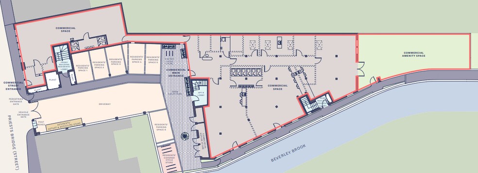 26-28 Priests Bridge, London en venta - Plano de la planta - Imagen 3 de 5