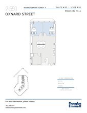 21550 Oxnard St, Woodland Hills, CA en alquiler Plano de la planta- Imagen 1 de 1