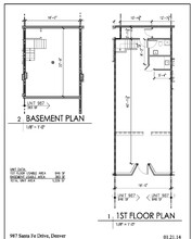 983-989 Santa Fe Dr, Denver, CO en alquiler Plano de la planta- Imagen 1 de 1