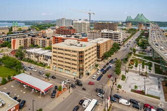 2100 Boul De Maisonneuve E, Montréal, QC - VISTA AÉREA  vista de mapa