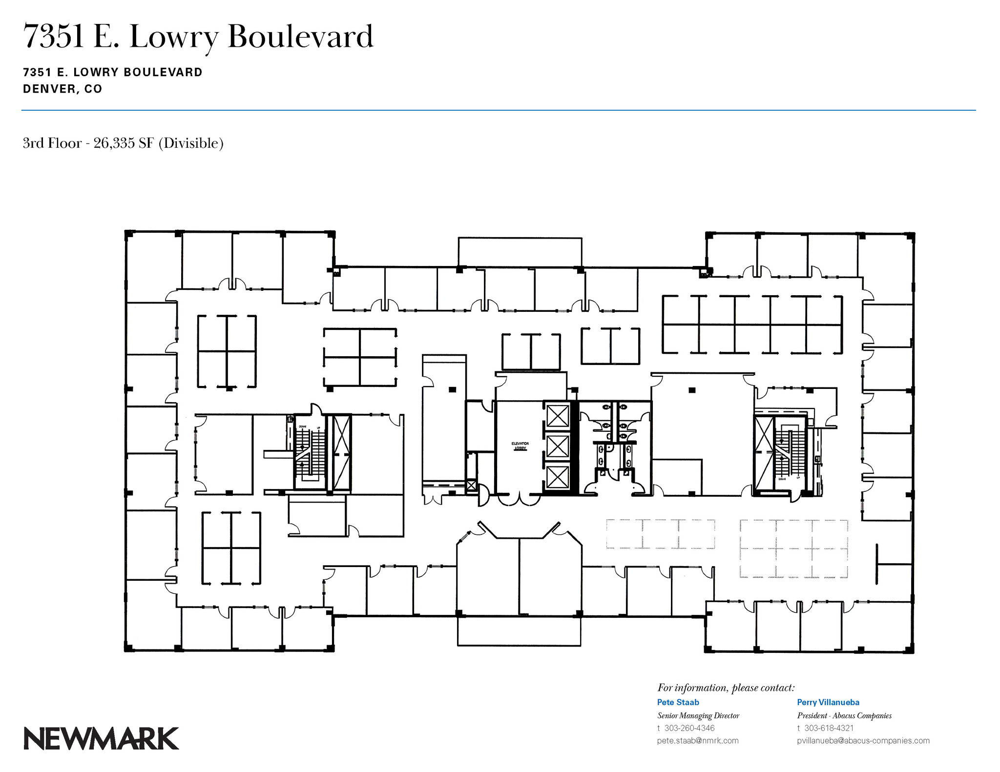 7351 Lowry Blvd, Denver, CO en alquiler Plano de la planta- Imagen 1 de 1