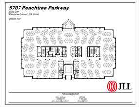 5707 Peachtree Pky, Peachtree Corners, GA en alquiler Plano de la planta- Imagen 1 de 9