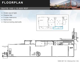 1400 65th St, Emeryville, CA en alquiler Plano de la planta- Imagen 1 de 1