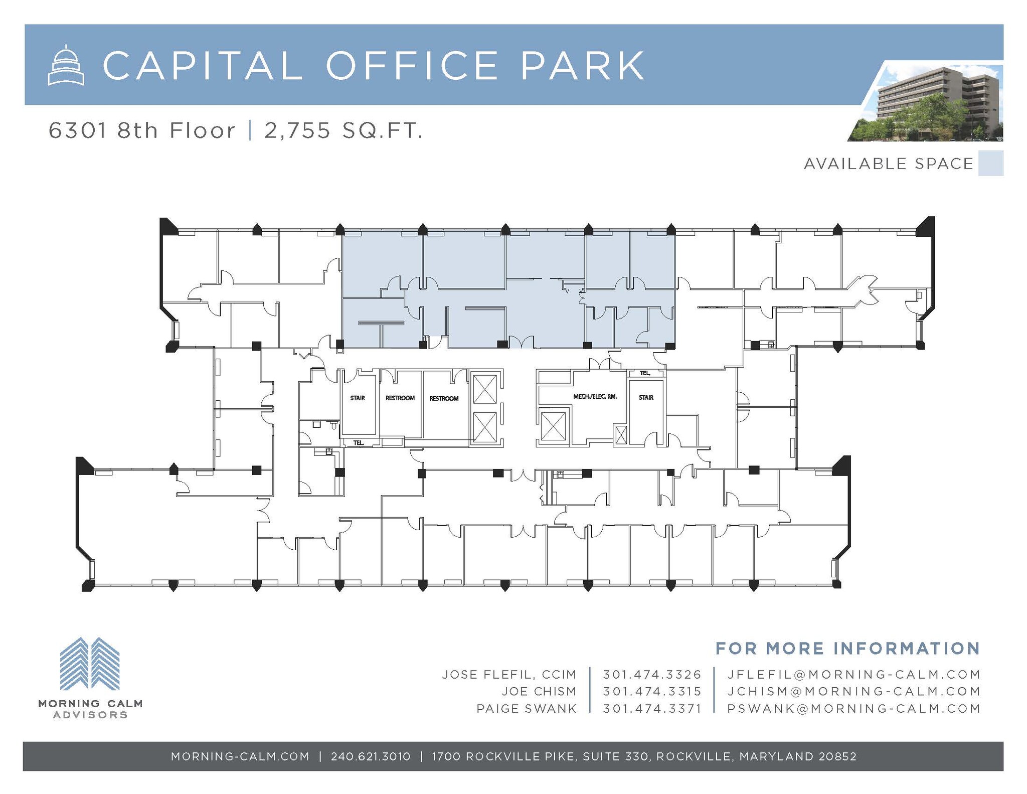 6301 Ivy Ln, Greenbelt, MD en alquiler Plano de la planta- Imagen 1 de 2