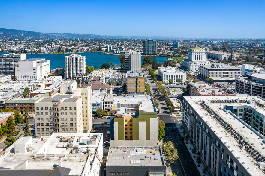 1401 Jackson St, Oakland, CA en alquiler - Vista aérea - Imagen 3 de 4