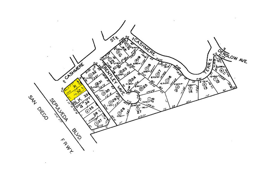 500 S Sepulveda Blvd, Los Angeles, CA en alquiler - Plano de solar - Imagen 2 de 2