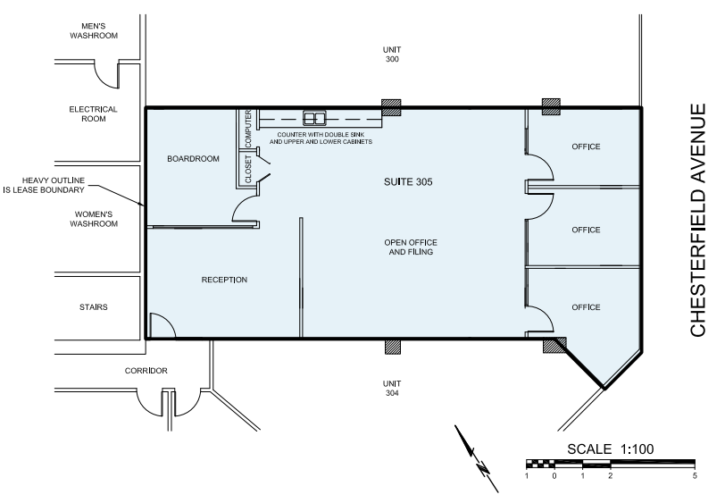 221 W Esplanade, North Vancouver, BC en alquiler Plano de la planta- Imagen 1 de 1