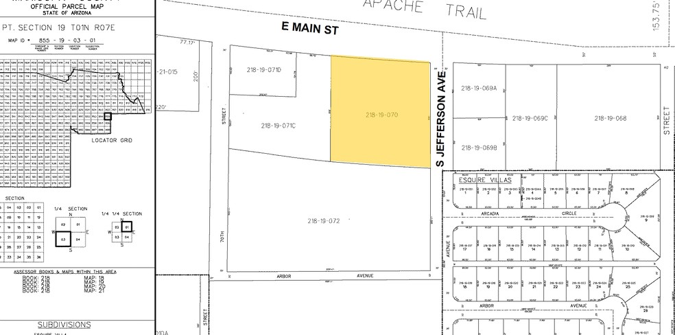 7045 E Main St, Mesa, AZ en venta - Plano de solar - Imagen 3 de 3