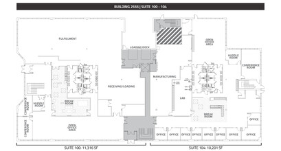 2425-2555 55th St, Boulder, CO en alquiler Plano de la planta- Imagen 1 de 1