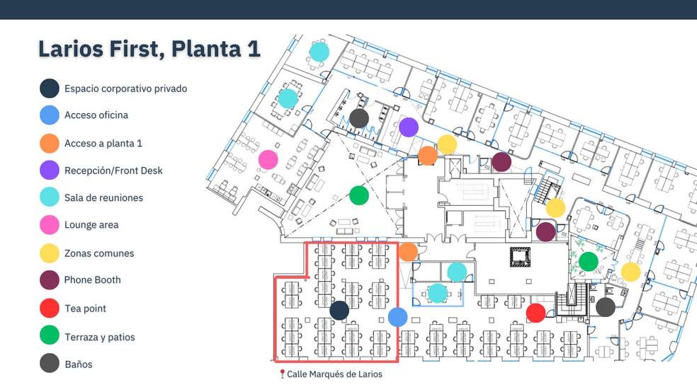 Calle Marqués de Larios, 4, Málaga, Málaga en alquiler - Plano del sitio - Imagen 3 de 5
