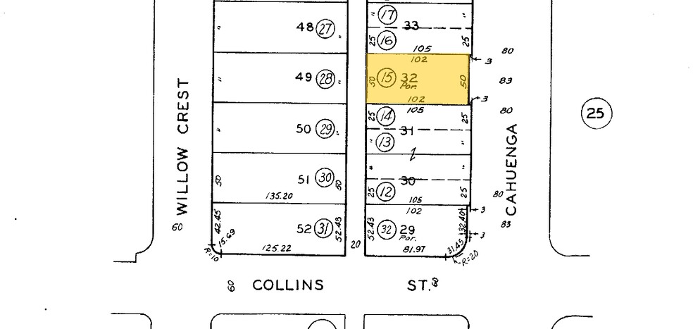 5721 Cahuenga Blvd, North Hollywood, CA en venta - Plano de solar - Imagen 2 de 17