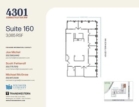 4301 Connecticut Ave NW, Washington, DC en alquiler Plano de la planta- Imagen 1 de 1
