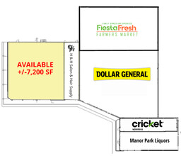 1409 N Dupont Hwy, New Castle, DE en alquiler Plano de la planta- Imagen 1 de 1