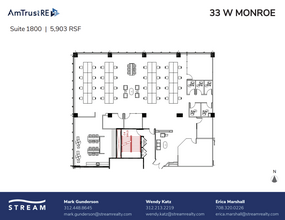 33 W Monroe St, Chicago, IL en alquiler Plano de la planta- Imagen 1 de 1