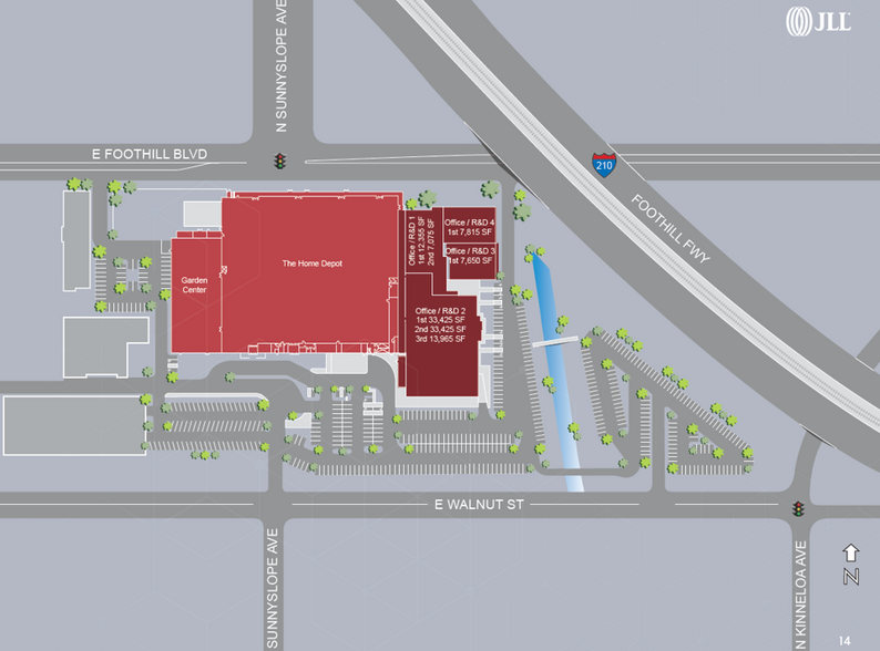 2940 E Foothill Blvd, Pasadena, CA en venta - Plano del sitio - Imagen 3 de 10