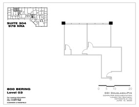 800 Bering Dr, Houston, TX en alquiler Plano del sitio- Imagen 1 de 1