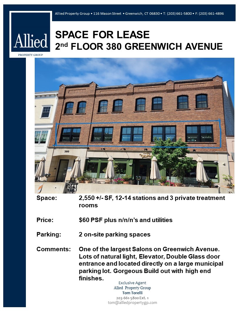 380 Greenwich Ave, Greenwich, CT en alquiler Foto del edificio- Imagen 1 de 3