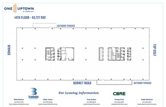 11515 Burnet Rd, Austin, TX en alquiler Plano de la planta- Imagen 1 de 3