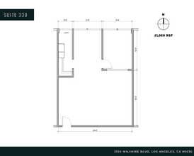 5150 Wilshire Blvd, Los Angeles, CA en alquiler Plano de la planta- Imagen 1 de 1