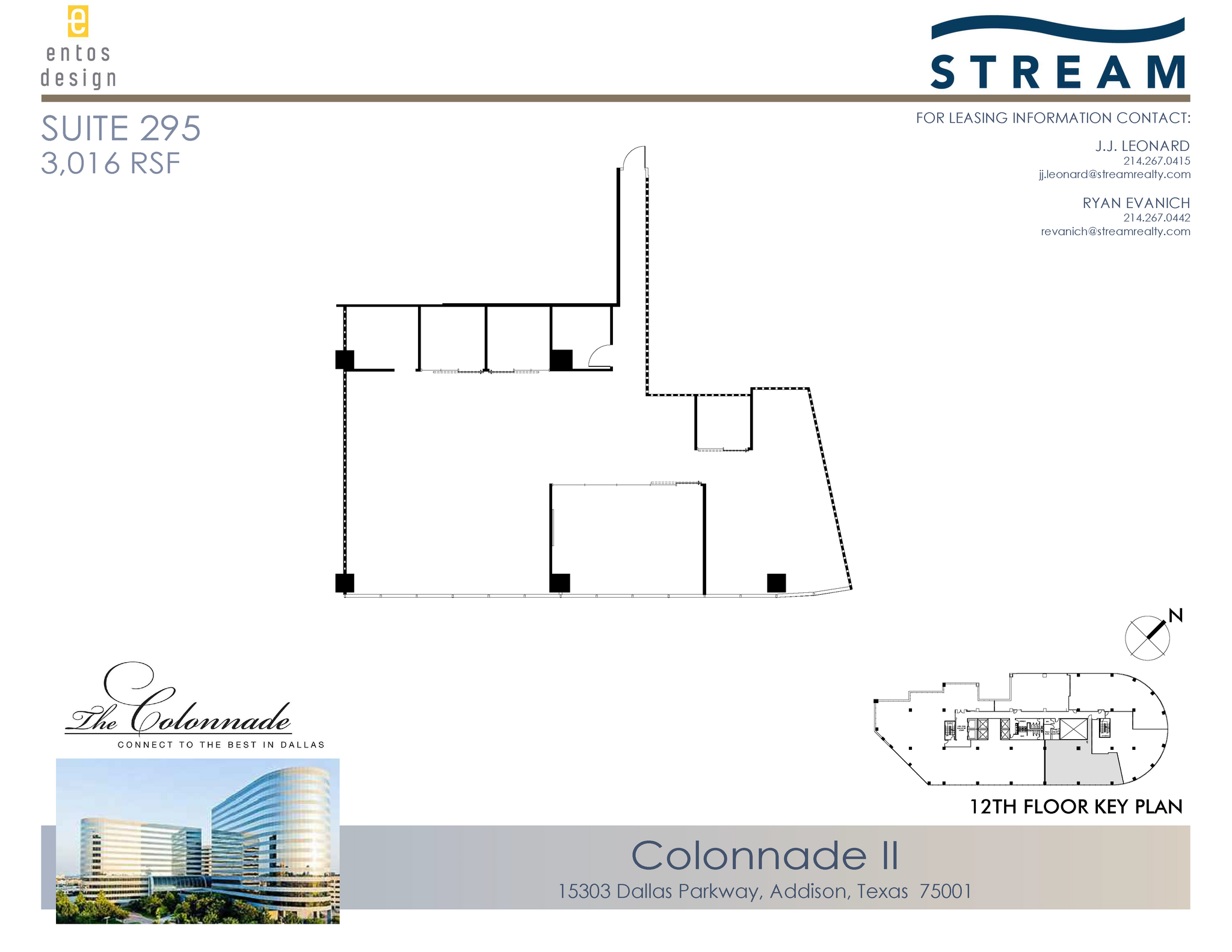 15301 N Dallas Pky, Addison, TX en alquiler Plano de la planta- Imagen 1 de 1