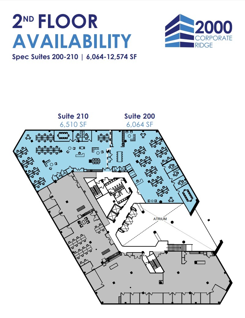 2000 Corporate Ridge Rd, McLean, VA en alquiler Plano de la planta- Imagen 1 de 1