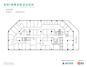 3300 Edinborough Way, Edina, MN en alquiler Plano de la planta- Imagen 1 de 1