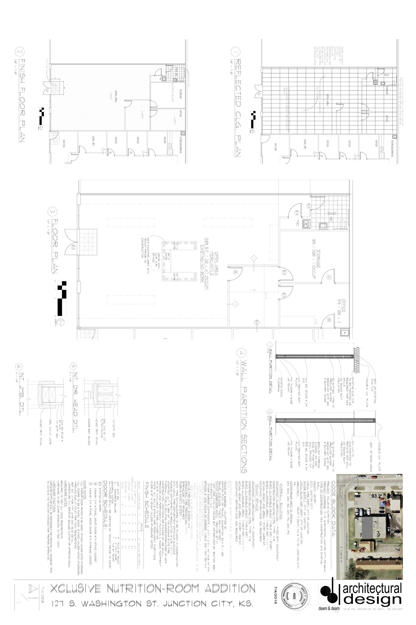 135 S Washington St, Junction City, KS en alquiler Plano del sitio- Imagen 1 de 2