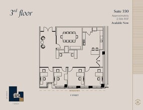 607 14th St NW, Washington, DC en alquiler Plano de la planta- Imagen 1 de 2