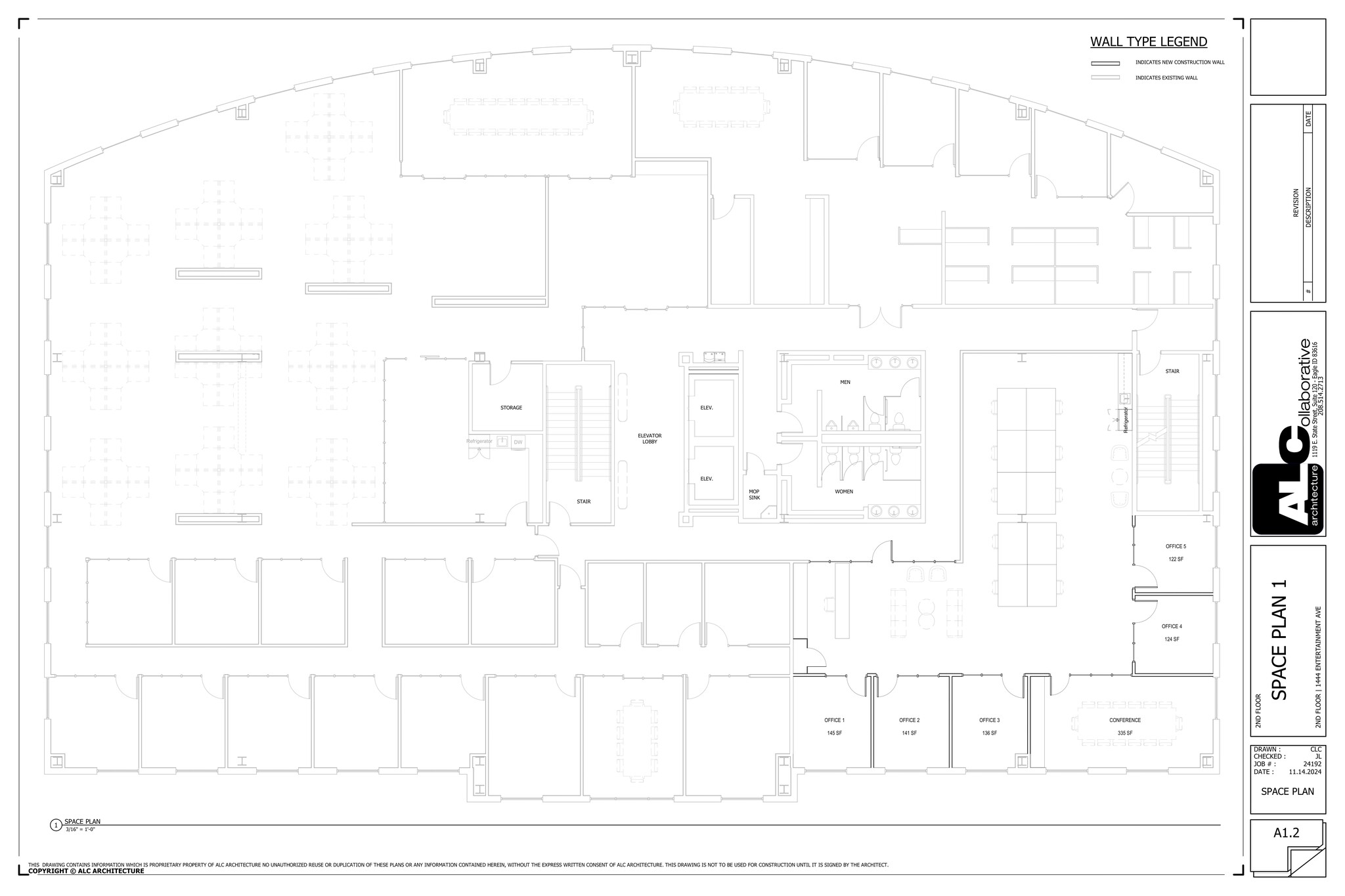 1444 S Entertainment Ave, Boise, ID en alquiler Plano de la planta- Imagen 1 de 2