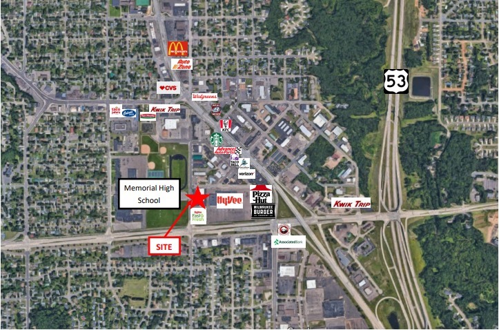 2209-2200 Fairfax St, Eau Claire, WI en alquiler - Vista aérea - Imagen 3 de 3