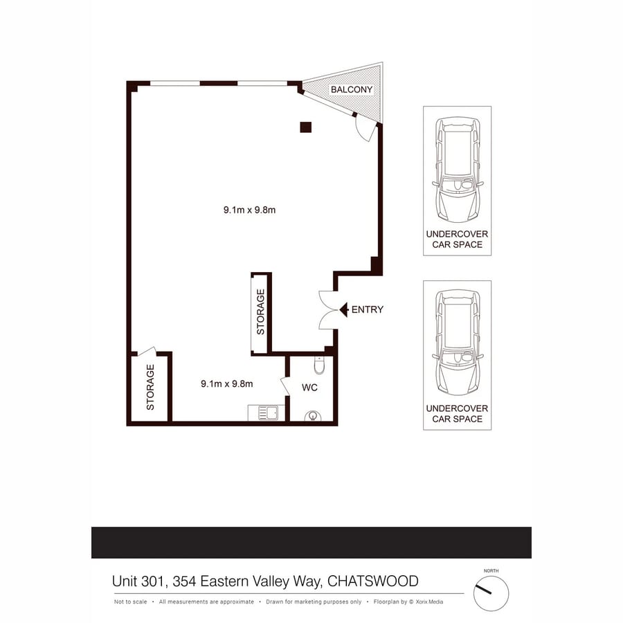 354 Eastern Valley Way, Chatswood, NSW 2067 - Unidad 301 - - Plano de la planta - Image 1 of 5