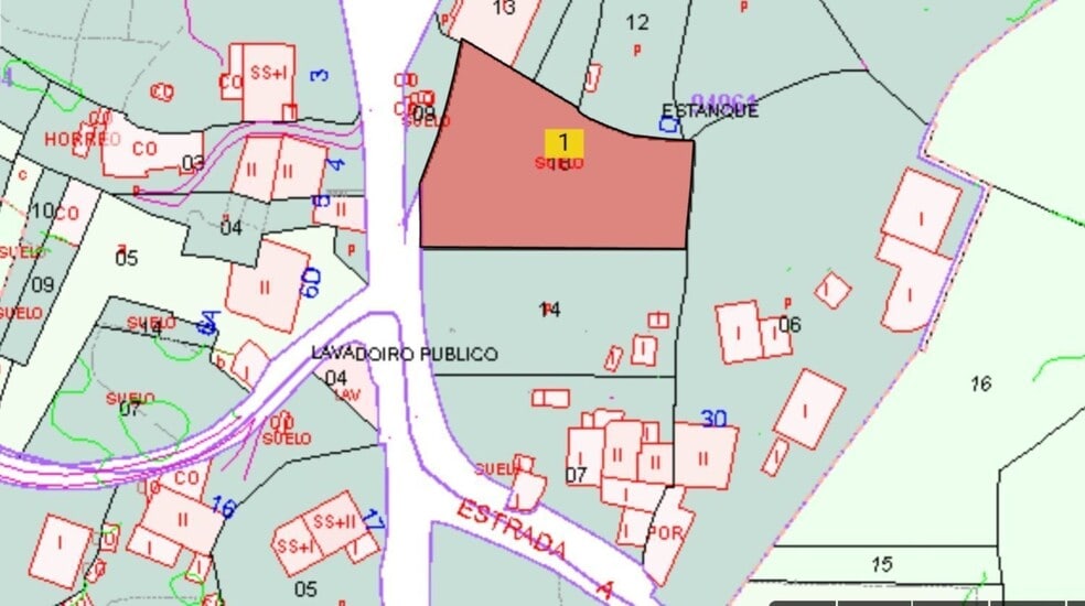 Terreno en Culleredo, La Coruna en venta - Plano de la planta - Imagen 2 de 9