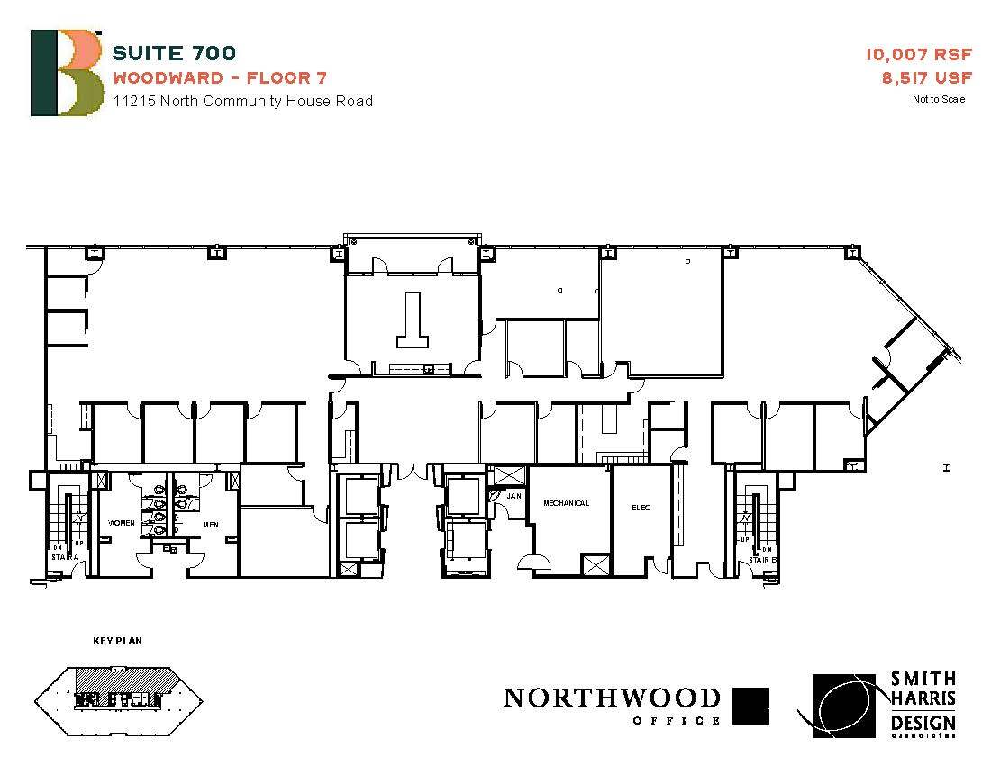 11215 N Community House Rd, Charlotte, NC en alquiler Plano de la planta- Imagen 1 de 1