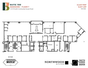 11215 N Community House Rd, Charlotte, NC en alquiler Plano de la planta- Imagen 1 de 1