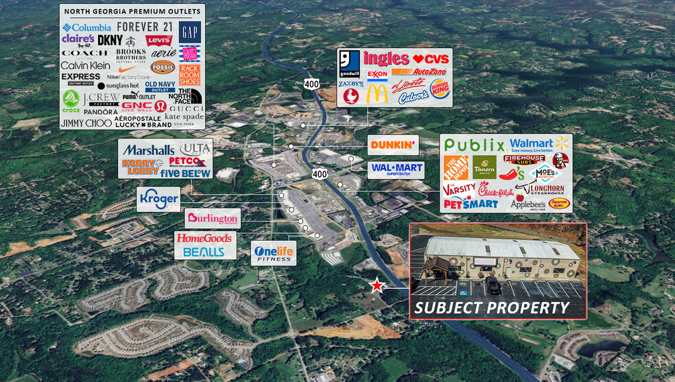 2054 Highway 400 S, Dawsonville, GA en venta - Foto del edificio - Imagen 2 de 6