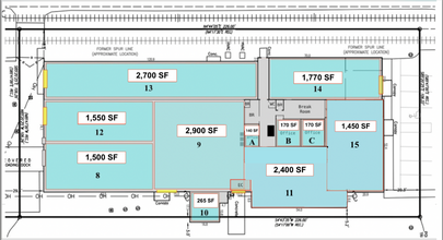 461 N English St, Greensboro, NC en alquiler Plano de la planta- Imagen 2 de 2