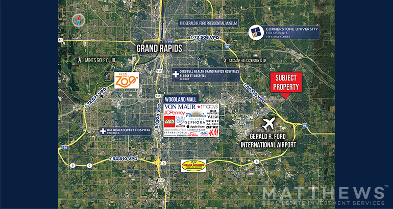 6690 Old 28th St SE, Grand Rapids, MI en venta - Foto del edificio - Imagen 2 de 2