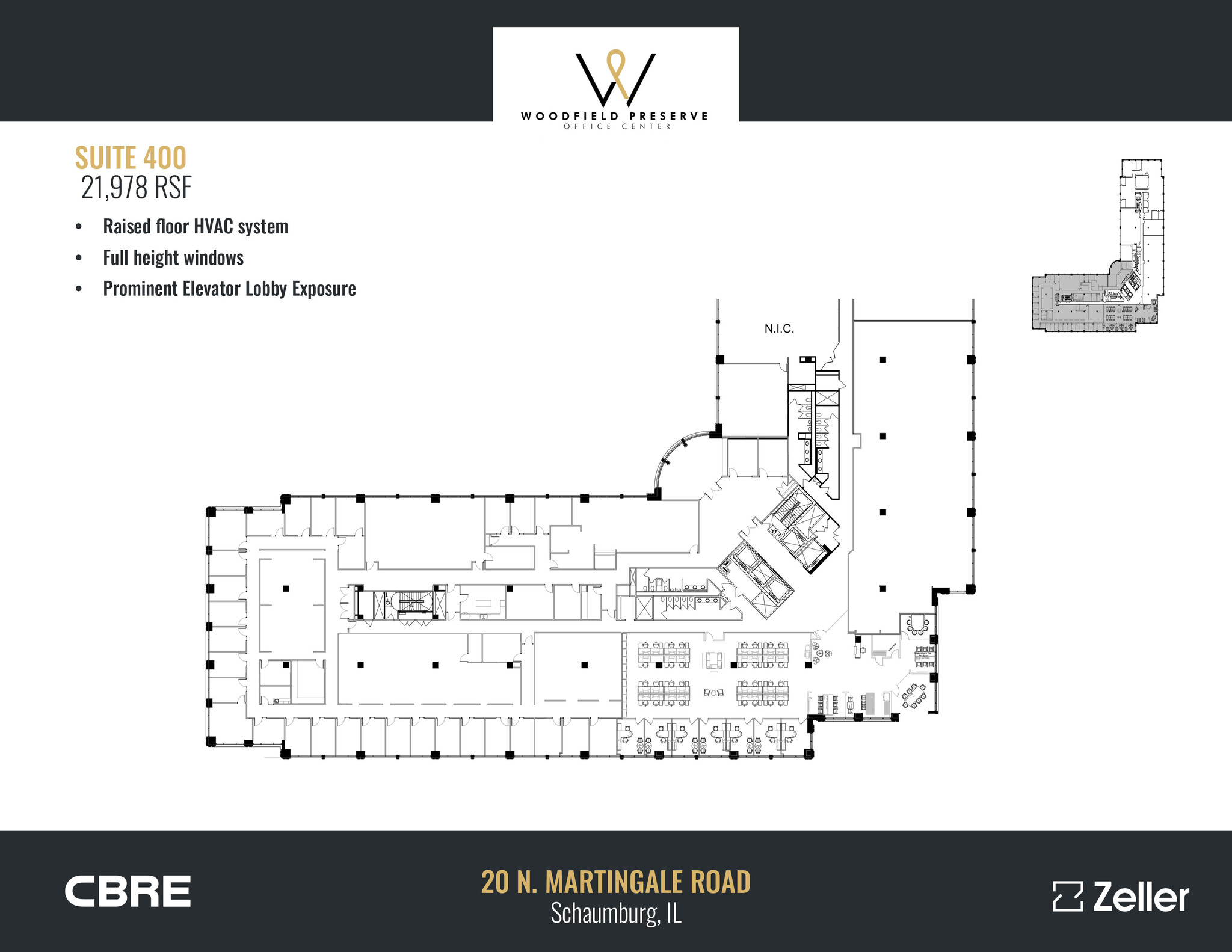 20 N Martingale Rd, Schaumburg, IL en alquiler Plano de la planta- Imagen 1 de 1