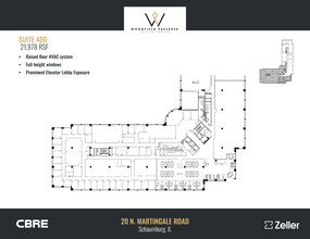 20 N Martingale Rd, Schaumburg, IL en alquiler Plano de la planta- Imagen 1 de 1