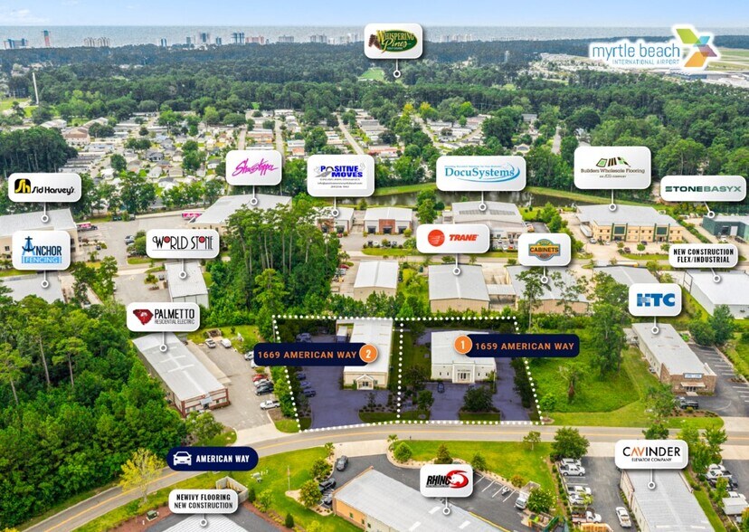 1659 & 1669 American Way cartera de 2 inmuebles en venta en LoopNet.es - Foto del edificio - Imagen 2 de 4