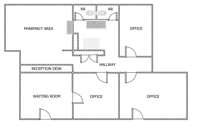 541 W Main St, Lewisville, TX en alquiler Plano de la planta- Imagen 1 de 8