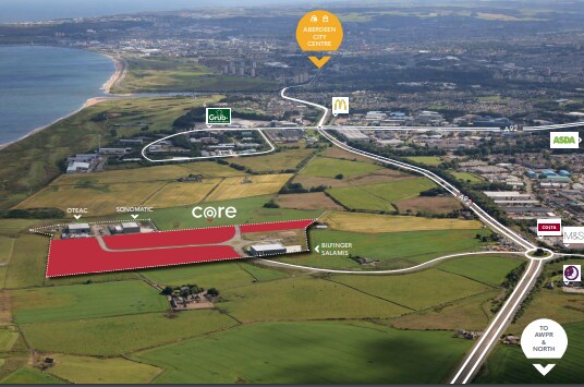 Berryhill Cres, Bridge Of Don en venta - Vista aérea - Imagen 2 de 2
