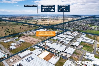 8-10 Palomo Dr, Clyde North, VIC - Aérea vista de mapa - Image1